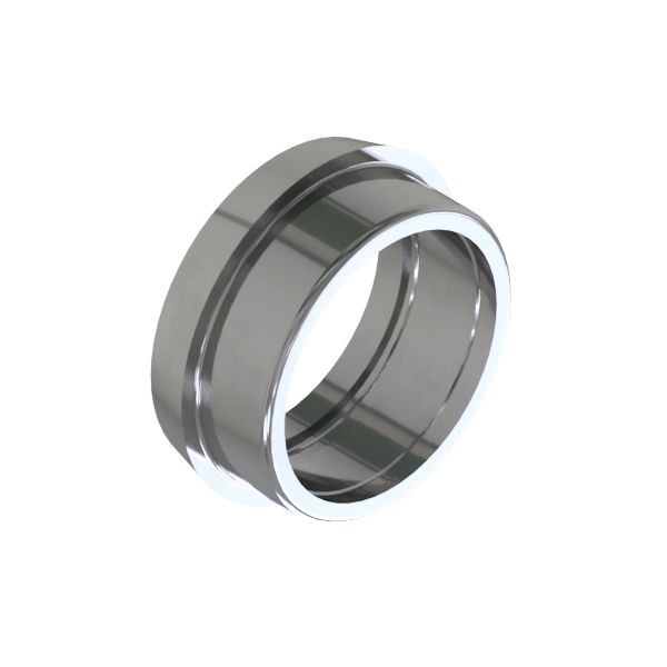 KEGELSTUTZEN D 1,5" 304 BL AD 38,3